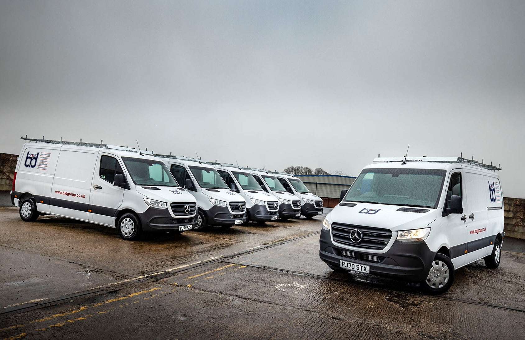 BID Group chooses Ciceley commercials for it's Mercedes Benz van fleet