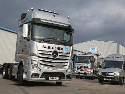 Baerlocher choose the Mercedes Actros