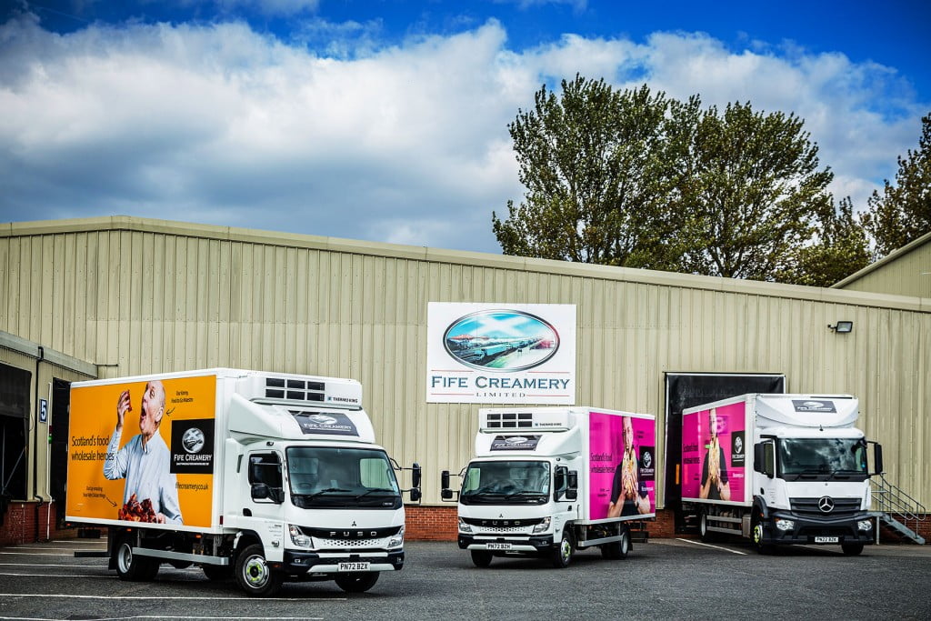 Canter 7C18 Actros 1836 Fife Creamery 7