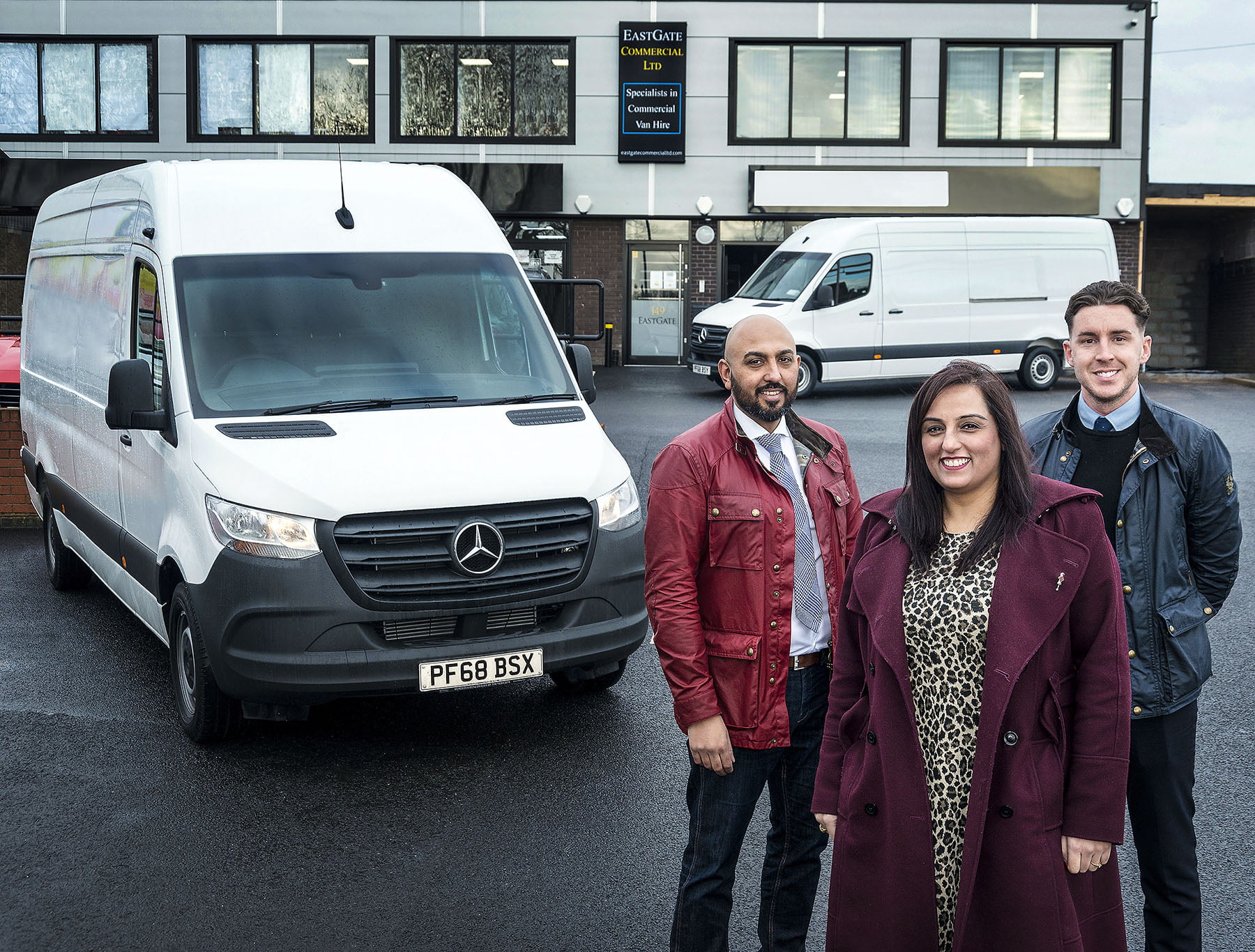 Eastgate holdings Sprinter vans