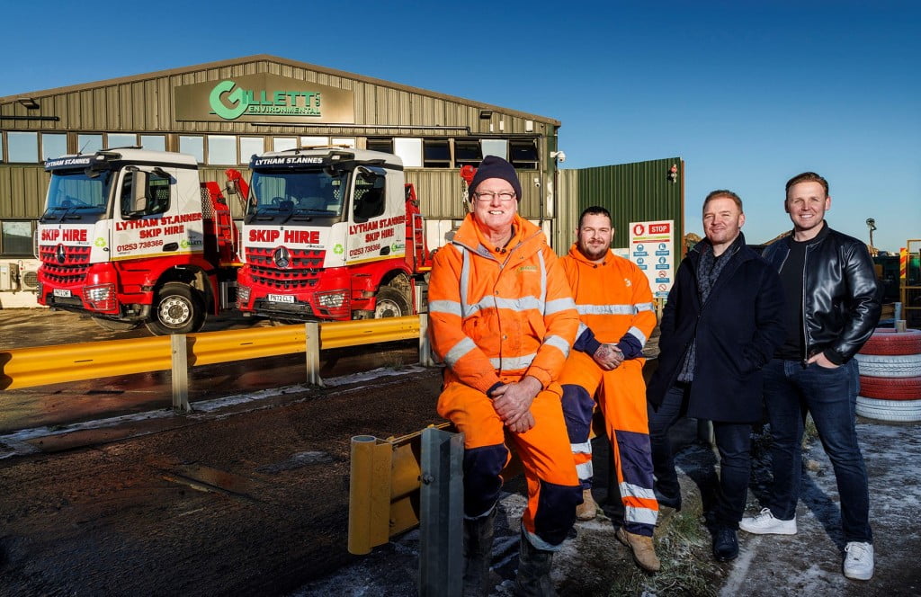 L r Paul Clark Alan Towle Andy Gillett Joe Gillett 2