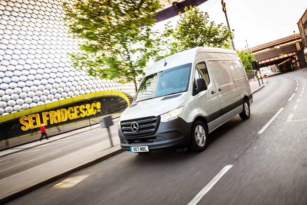 Mercedes New Sprinter Panel Van2