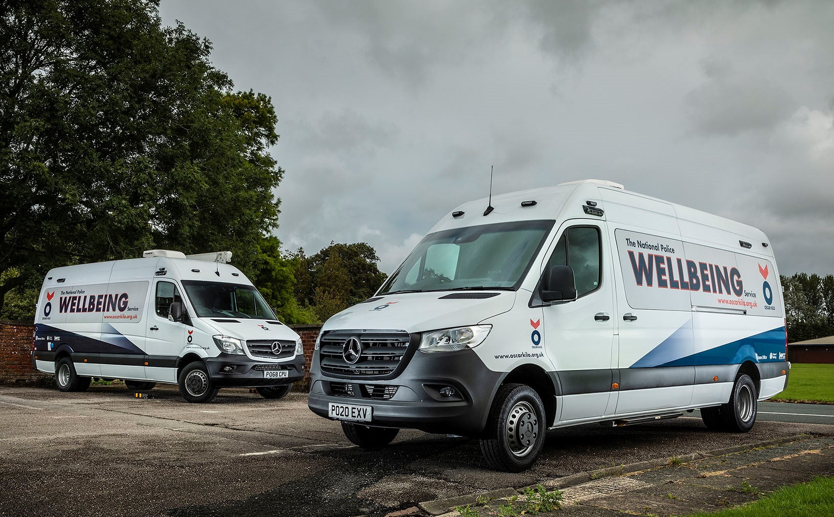 Mercedes Sprinter Vans for Police Wellbeing Service