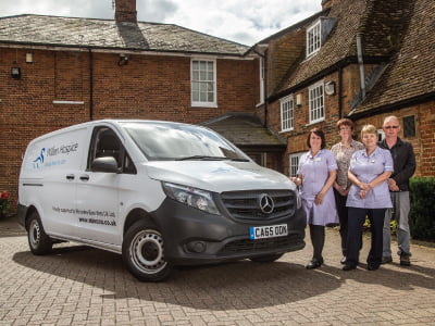 Mercedes Benz helps St Mary's Hospice