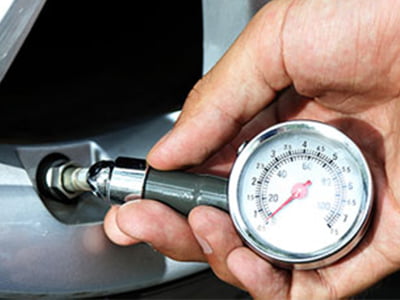 Tyre pressure checks