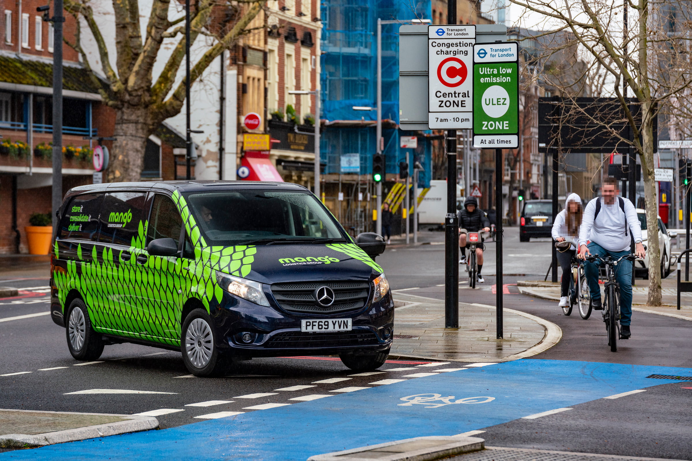 All electric eVito van