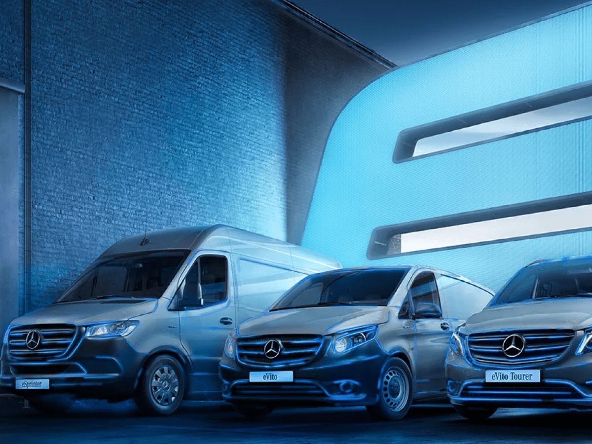 Electric vans by Mercedes