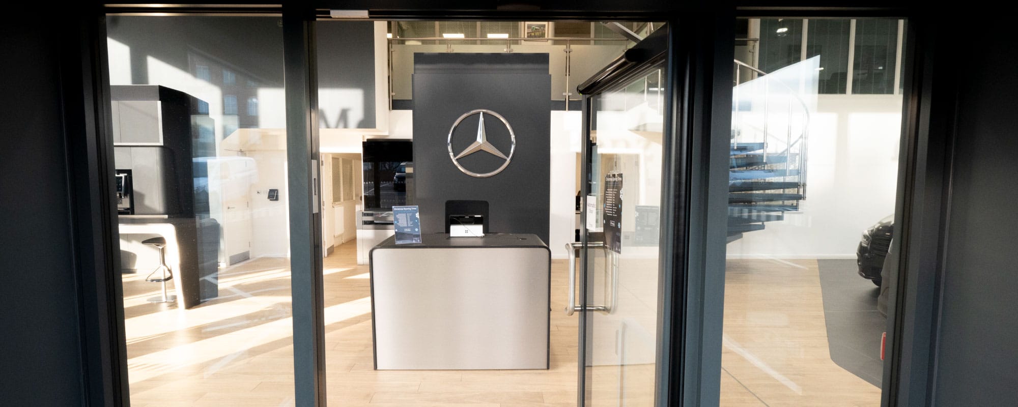 Mercedes Car Bolton Entrance
