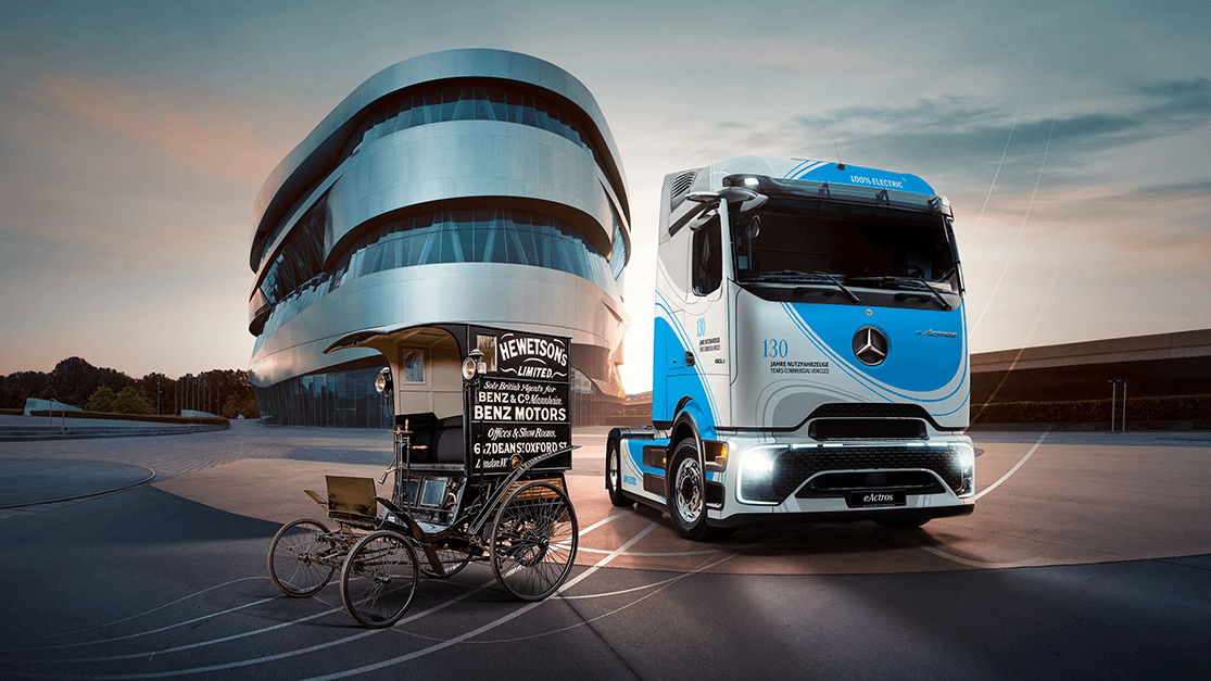 130 years of Mercedes-Benz trucks